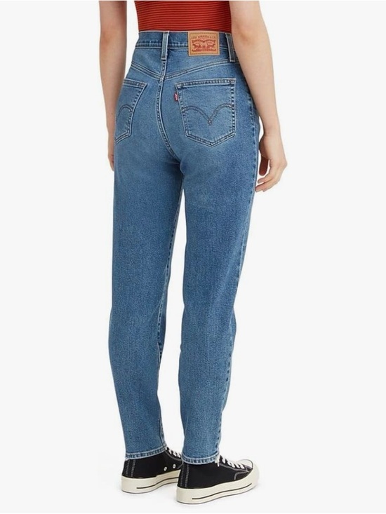 Levi's High-Rise Mom Jeans in Light Blue, Size 29 - Picture 2 of 6